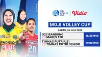 Saksikan Streaming Moji Volley Cup 2025 - Game 3 di Vidio