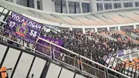 Adem! Suporter Persita Awaydays JIS, Berbagi Tribune dengan The Jakmania dalam Laga Persija Vs Persita di BRI Super League