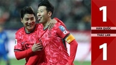 VIDEO bàn thắng Hàn Quốc vs Thái Lan: 1-1
